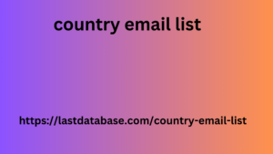 country email list