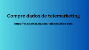 Compre dados de telemarketing