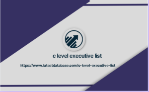 c level executive list