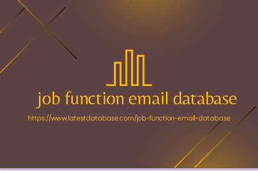 job function email database