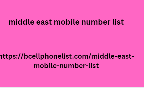 middle east mobile number list