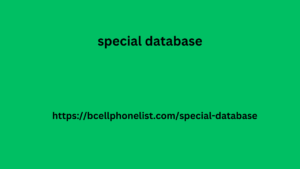 special database