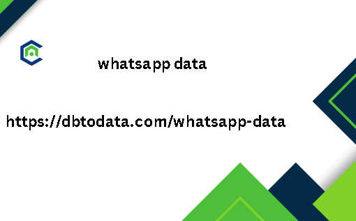 whatsapp data