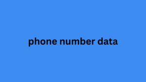 Afghanistan Phone Number Data