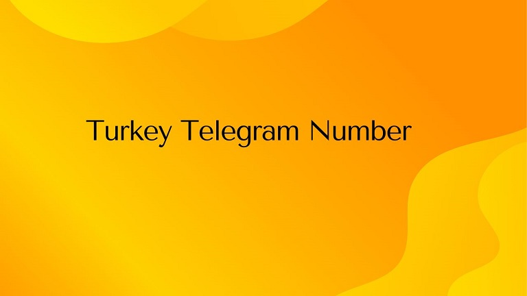 Turkey Telegram Number