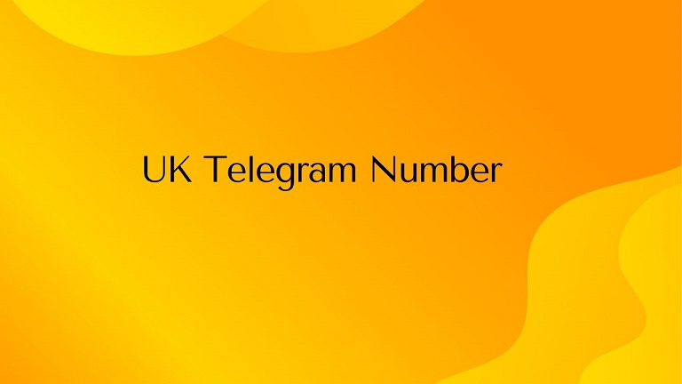 UK Telegram Number